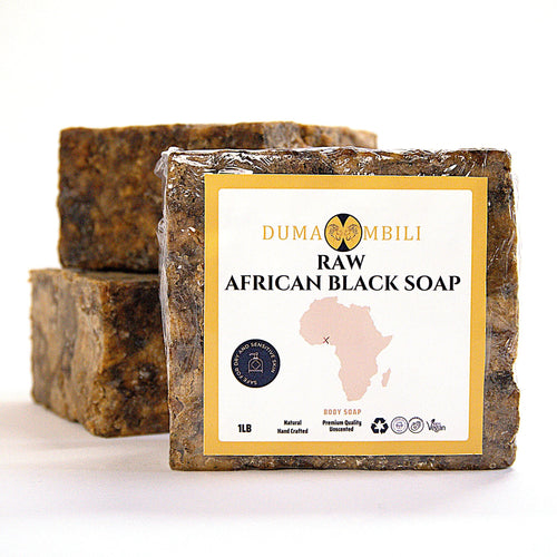 Authentic African Black Soap – Organic Skincare for Clear & Glowing Skin
