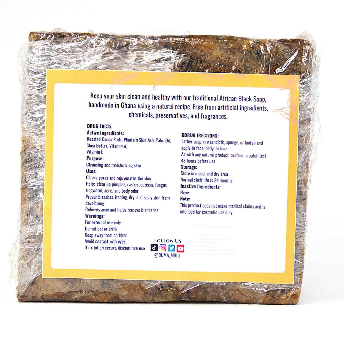 Authentic African Black Soap – Organic Skincare for Clear & Glowing Skin