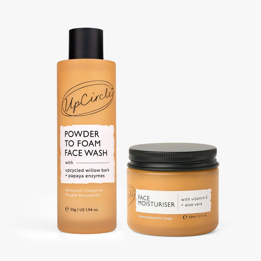 The Daily Duo – Foaming Face Wash & Vitamin E Moisturizer Set