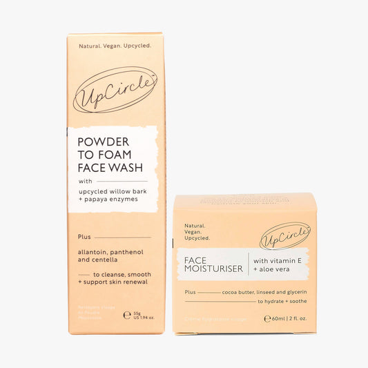 The Daily Duo – Foaming Face Wash & Vitamin E Moisturizer Set