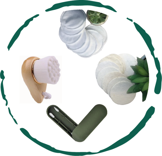Facial Skin Care Accessories Bundle – Ice Roller, Gua Sha & More
