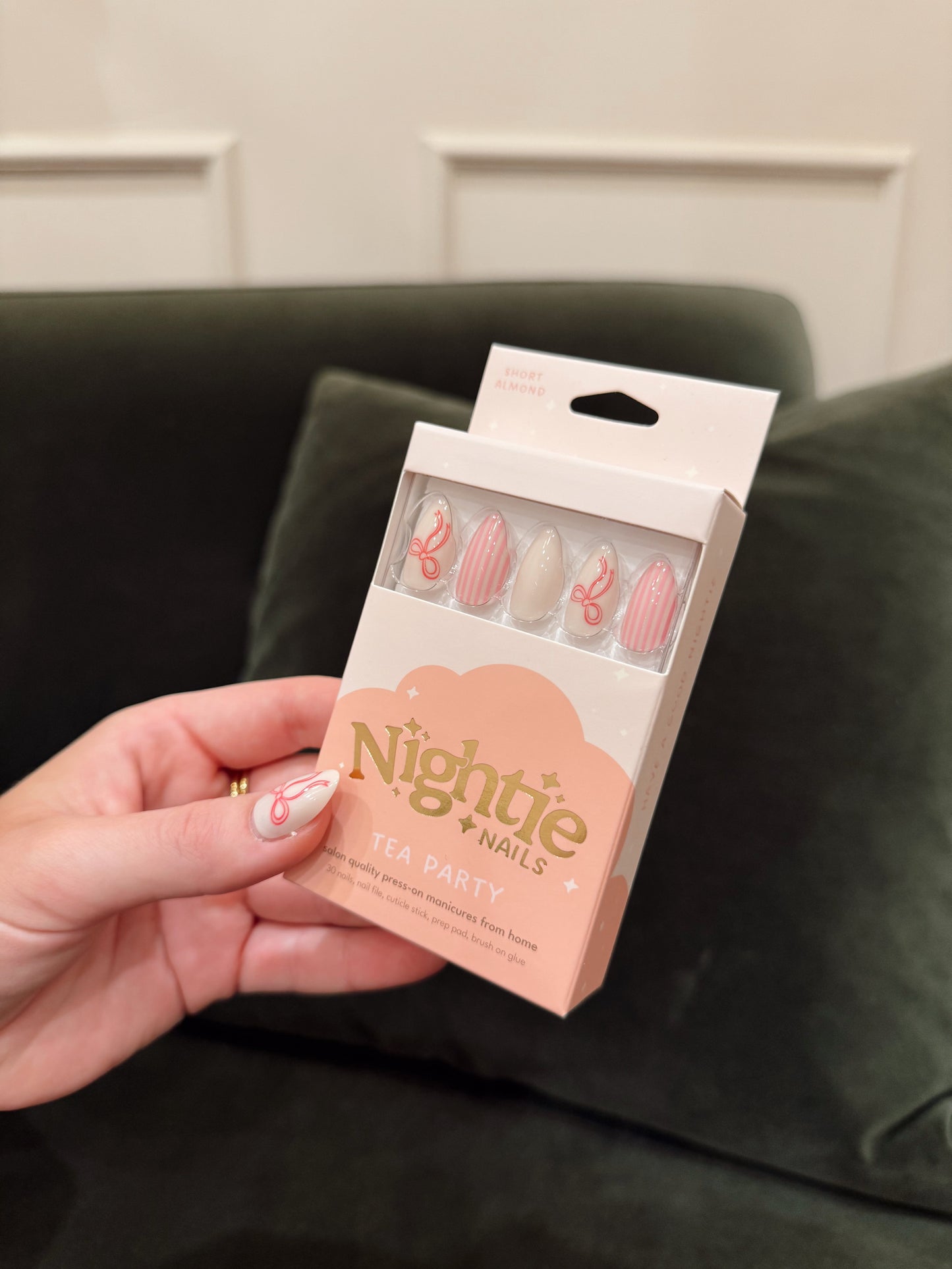 Tea Party Press-On Nails
