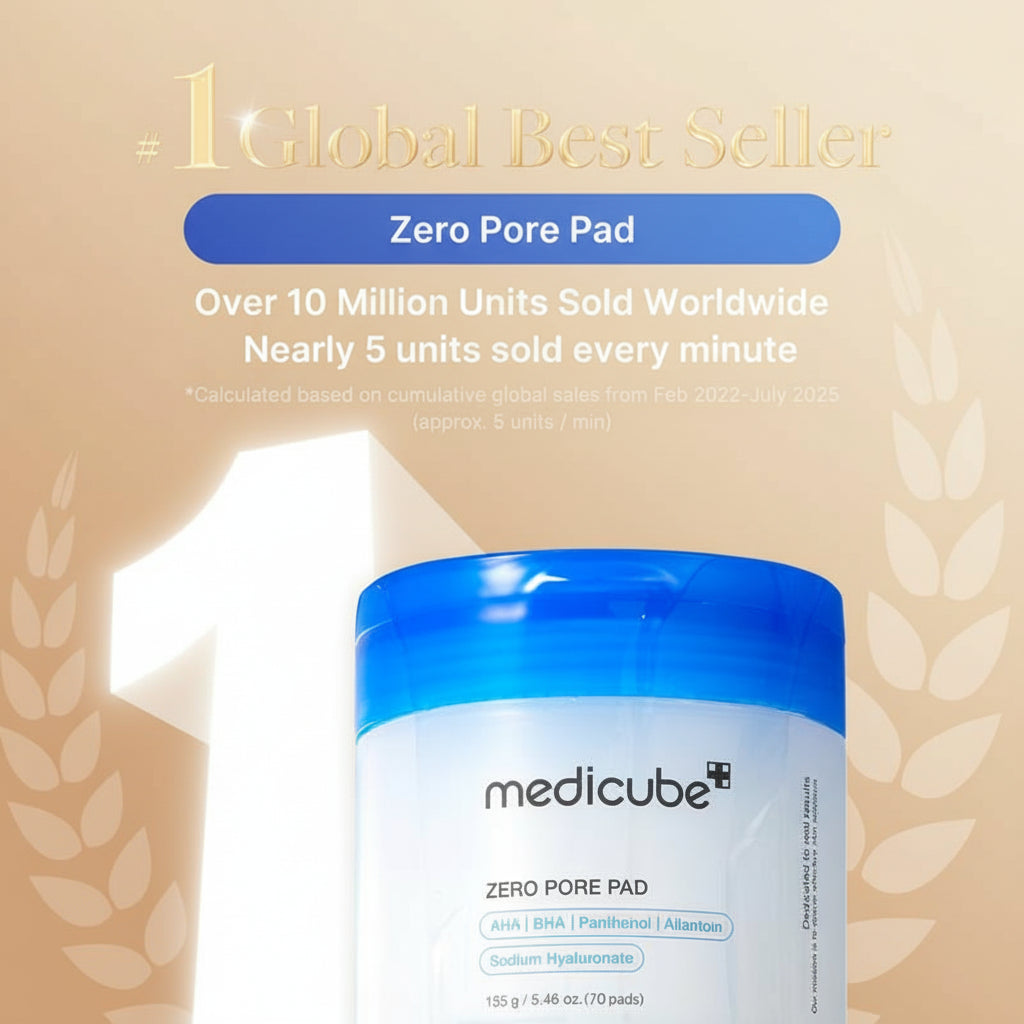 Medicube Glass Glow Skincare Set – 8 Essential Products for Radiant Skin