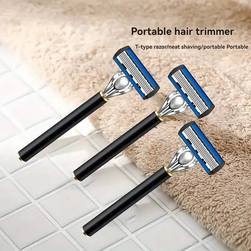 Anti-Slip Safety Razor + 36 Blade Refill Set