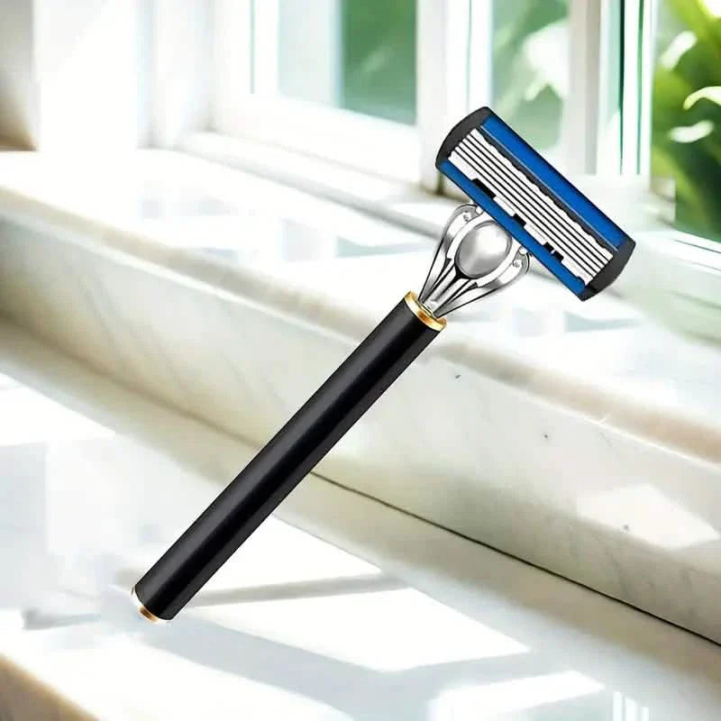Anti-Slip Safety Razor + 36 Blade Refill Set